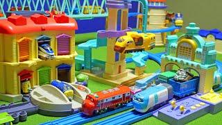 Chuggington World Plarail Set  Action Chugger flies in the sky 