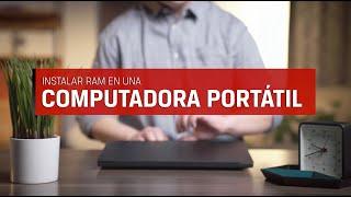 ¡Haz que tu laptop sea imparable! Aprende a instalar RAM en segundos  