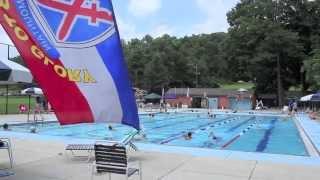 Mountainside park and public pool, Montclair, NJ