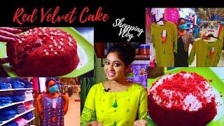 Red Velvet Cake || Without OVEN || Christmas Shopping Vlog || Kurti Shopping || Meghnaz StudioBox ||