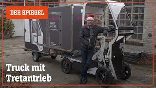 Wir drehen eine Runde: Zemmi – Truck mit Tretantrieb | DER SPIEGEL