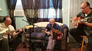 Eddie & Ruben Jimenez with Santiago Jimenez, Jr. "La Pajarita"