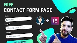 Elementor Contact Us Form Page - Complete Free Tutorial Using Forminator