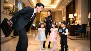 Female agent vanished after CEO’s first night—7 years later, he finds 3 mini versions of himself!