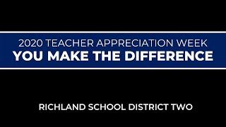 2020 Teacher Appreciation:  You Make The Difference