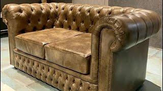 Chester sofa | The final part of the manufacture of the Chester sofa