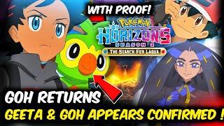 Goh Returns CONFIRMED In next Horizons Episode  ?Ash Ketchum in Geeta Pokemon League Starting Soon!