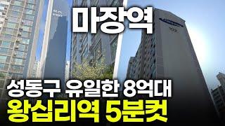 성동구 초역세권 8억대 하지만 치명적인 단점이..