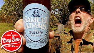 Sam Adams Cold Snap White Ale Beer Review by A Beer Snob's Cheap Brew Review