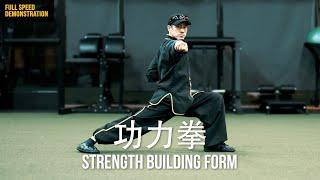 Gong Lik Kuen [功力拳] Strength Building Form // Full Speed Demonstration