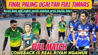 FINAL TERBESAR AKHIR TAHUN | RIVAN,DONI,AGIL,MAHFUD VS HAYUN,ARSO,MALIZI,FEBRI | SKVC VS RESTU PUTRA