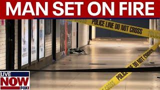 BREAKING: Man set on fire at Penn Station, NYPD investigates | LiveNOW from FOX