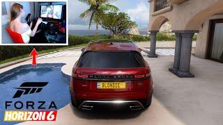 Forza Horizon 6 - Range Rover Velar | Realistic Driving | Logitech G920 | FH6 Gameplay