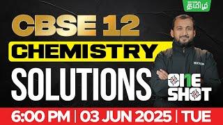 ONE SHOTSolutions | CBSE 12 | Sikkander Sir | Xylem CBSE 12 Tamil