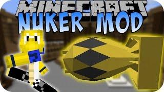 Minecraft NUKER MOD (Nuke, Explosion) [Deutsch]