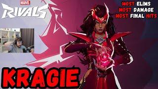 46 ELIMS! KRAGIE + NECROS + BOGUR ! INSANE SCARLET WITCH GAME - MARVEL RIVALS SEASON 2