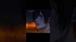 MIKASA WHAT AM I TO YOU? EREN YEAGER EDIT#aot #anime #brunomars DIE WITH A SMILE[AMV]