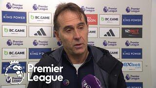 Julen Lopetegui frustrated after West Ham's loss to Leicester | Premier League | NBC Sports