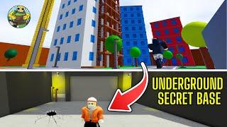 Making Secret Bases In Roblox Eat The World!