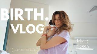 It’s HAPPENING!!  BIRTH VLOG *Hospital Stay & Delivery Story* SELF CARE RITUALS to STAY POSITIVE ️