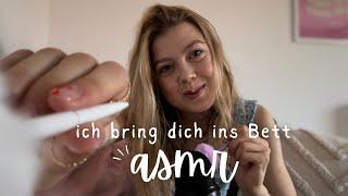 ASMR gemütlich und ruhig - personal attention | brushing, tapping, whispering (German)