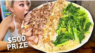 $500 PRIZE 2.5KG (5LB) NOODLE CHALLENGE in Thailand!! #RainaisCrazy