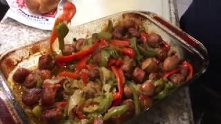 How to Make Italian Sausage and Peppers with the Italian Cooking Guy