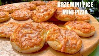 Mini pice, na vašem stolu za 30 minuta - Mini Pizza - CooKing Recepti