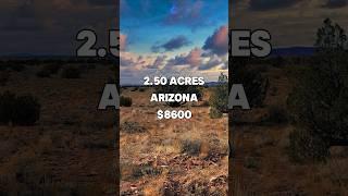 2.50 Acres with road access for Sale in St Johns, Arizona for $8,600. Taxes are $64/year. #land #fyp