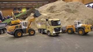 RC Truck & Construction Action @ Modellbaumesse Wels 2018