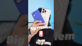 Big Problem with iPhone Official Cases #shorts