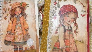 Garden Girls Journals Finished!  Flip-Through!