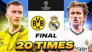I SIMULATED THE 23/24 UCL FINAL 20 TIMES...