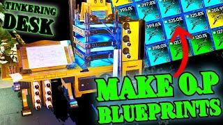 BLUEPRINT Making on Aberration!!! How To FARM and MAKE Overpowered Blueprints in ASA! Tinkering Desk