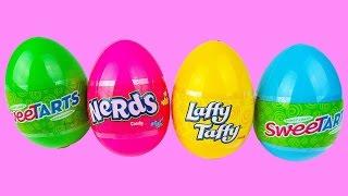 Easter Eggs Unboxing NERDS Laffy Taffy SweeTarts