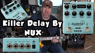 NUX Duotime - Stereo Delay Pedal Demo