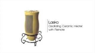 Lasko 6435 Designer Series Ceramic Heater with Remote