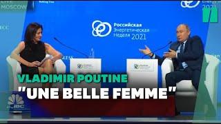 Trop "belle" pour comprendre- la remarque sexiste de Poutine à une journaliste