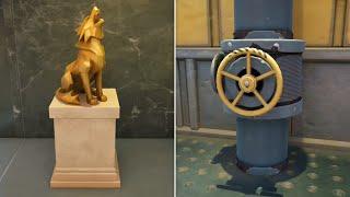 All Secret Vault Locations in Chapter 6 Season 2 - Fortnite (Statues & Pressure Valve Puzzles)