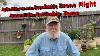 Epic Drone Stunts above Battleship Texas