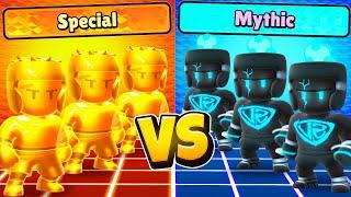 SPECIAL vs MYTHIC in Stumble Guys!