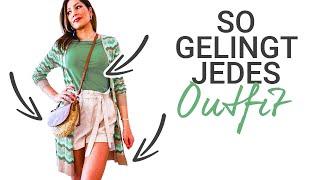 Outfit zusammenstellen: 6 goldene Regeln (funktionieren JEDES Mal) | Basics Mode | natashagibson