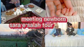 Going to sara e salah || going to sister in law's house to meet her newborn