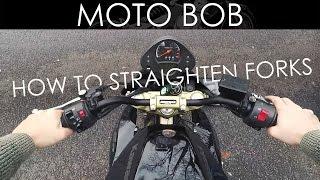 Motorcycle Fork & Handlebar Alignment: How To Straighten