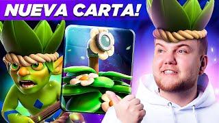 LA NUEVA CARTA *ARBUSTO SOSPECHOSO* ESTA ROTÍSIMA! - Clash Royale