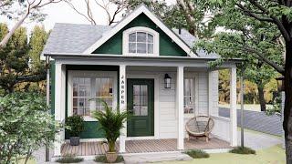 6 x 10m (19 x 33) Cozy Small House | Living Large in a Small Home