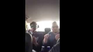 Rizwan Malik / having fun on motorway with Ahsan Waqas and Riaz