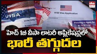 H-1B visa applications drop by almost 40% | America|  EHA TV