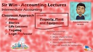 Lecture 01: Property, Plant and Equipment. [Intermediate Accounting]