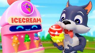 Ice Cream Song | Fruit Ice Cream for Babies | Super Sumo Nursery Rhymes & Kids Songs